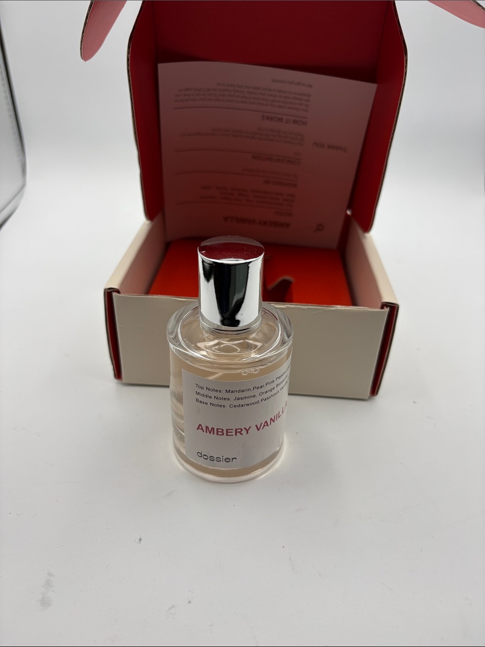 Dossier Ambery Vanilla Women's Eau de Parfum - Pink